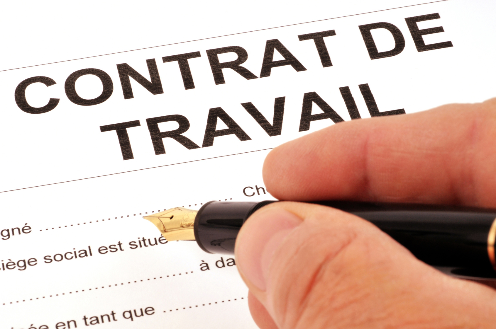 Formulaire De Contrat De Travail