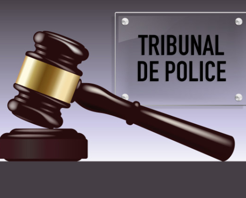 Quel rôle joue un tribunal de police ?